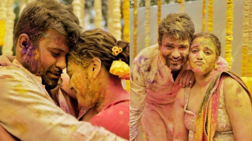 Inside Swara Bhasker-Fahad Ahmad&#039;s Haldi Ceremony That Turned Into Holi- See Pics