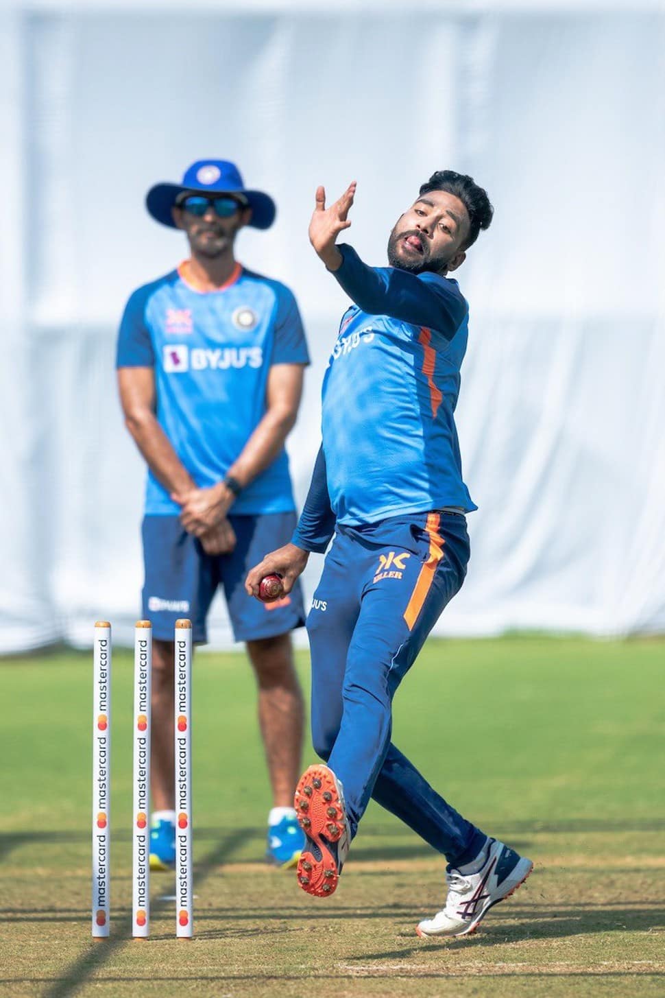 In January 2023, Mohammed Siraj took 4 wickets in the first ODI in IND vs NZ ODI series. Later in the month, Siraj became third Indian pacer to be ranked No. 1 bowler in ODI cricket. (Source: Twitter)