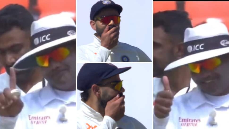 IND vs AUS: &#039;Main Hota Toh Out Deta,&#039; Virat Kohli&#039;s Cheeky Dig At Nitin Menon Goes Viral - Watch