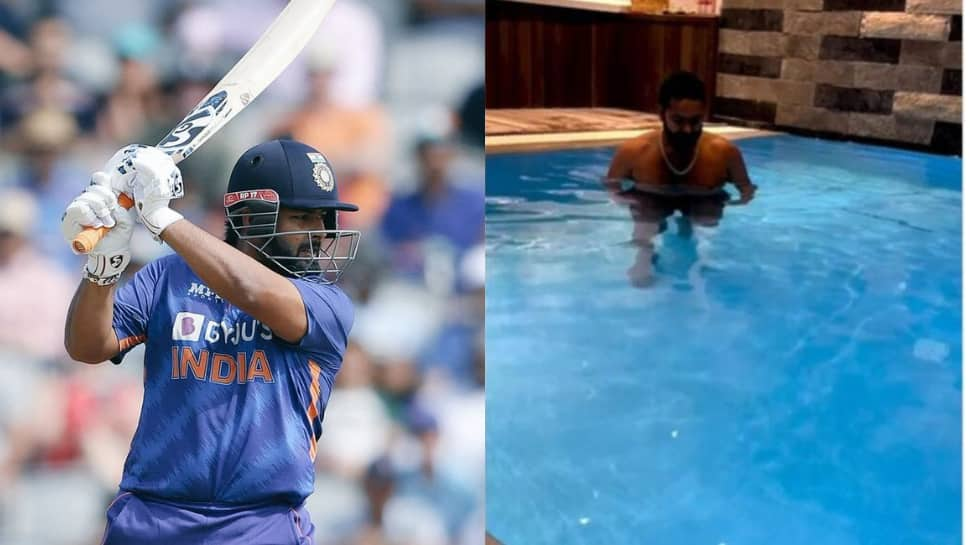 Watch: Ahead Of IPL 2023, Rishabh Pant Starts Recovery Session In Swimming Pool