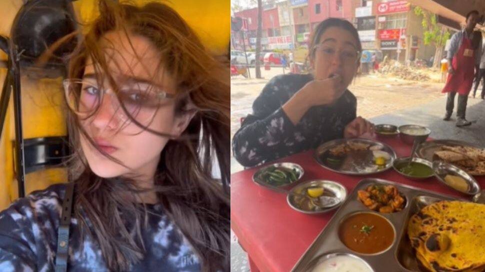 Sara Ali Khan Enjoys Auto Ride, Mouth-Watering Delicacies In Punjab- See Pics