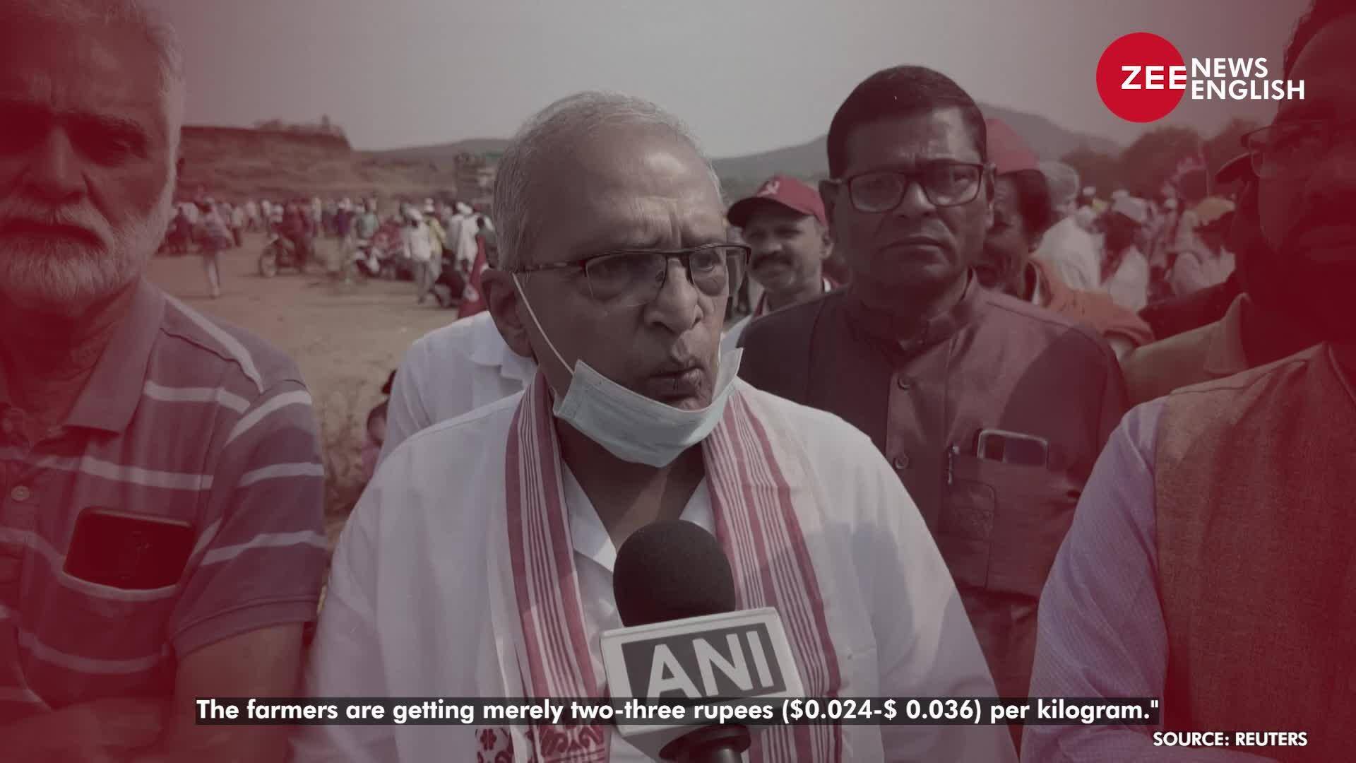 Maharashtra India is the largest exporter of onions but then why are