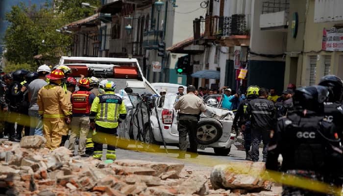 Earthquake Of 6.8 Magnitude Jolts Ecuador, At Least 14 Dead