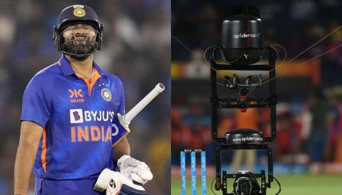 IND vs AUS 2nd ODI: Angry Rohit Sharma Shouts At Spider-Cam Operator, Video Goes Viral – Watch