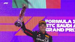 Red Bull's Sergio Perez Wins Saudi Arabian F1 GP, Alonso Takes Another Podium