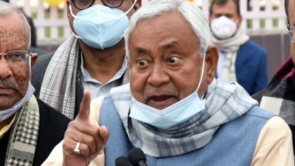 Nitish Kumar Loses Cool After Seeing English Display Board At Bihar Vidhan Parishad: `Ye Sab Faltu Cheej Hai...`