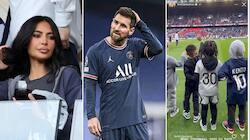 Watch: Kim Kardashian Son's Video Waving At Messi During PSG Match Goes Viral