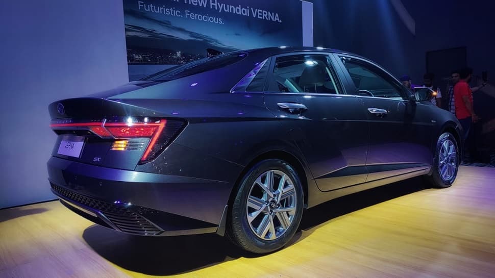 Fascia trasera del Hyundai Verna 2023