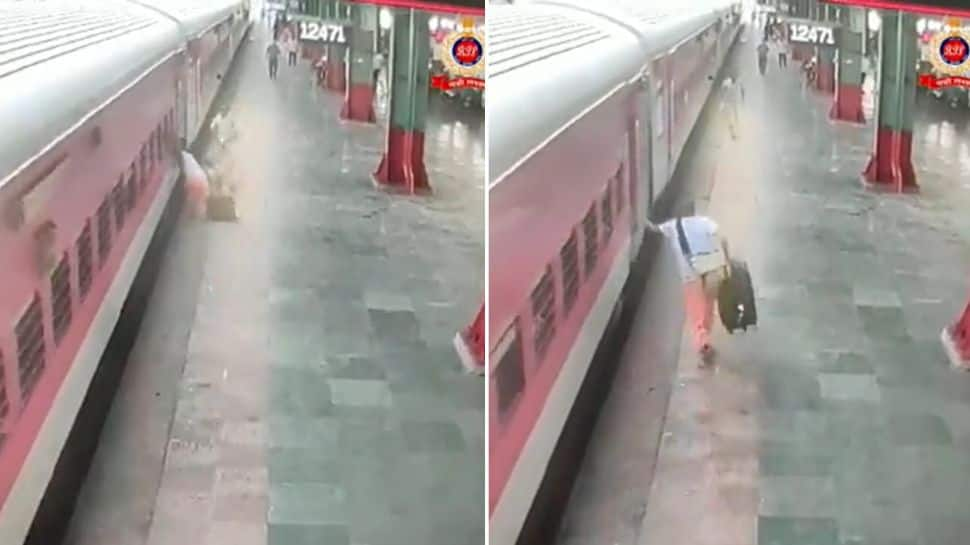 Railway Constable&#039;s Brave Act Saves Life Of Passenger Trying To Catch Train: Watch Video