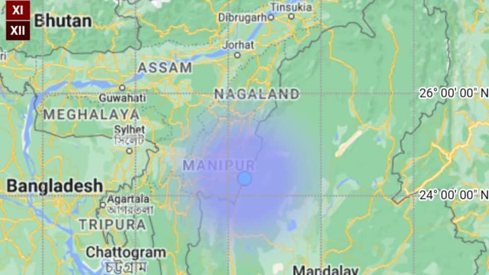 Earthquake In Manipur: Magnitude 3.8 Quake Jolts Moirang