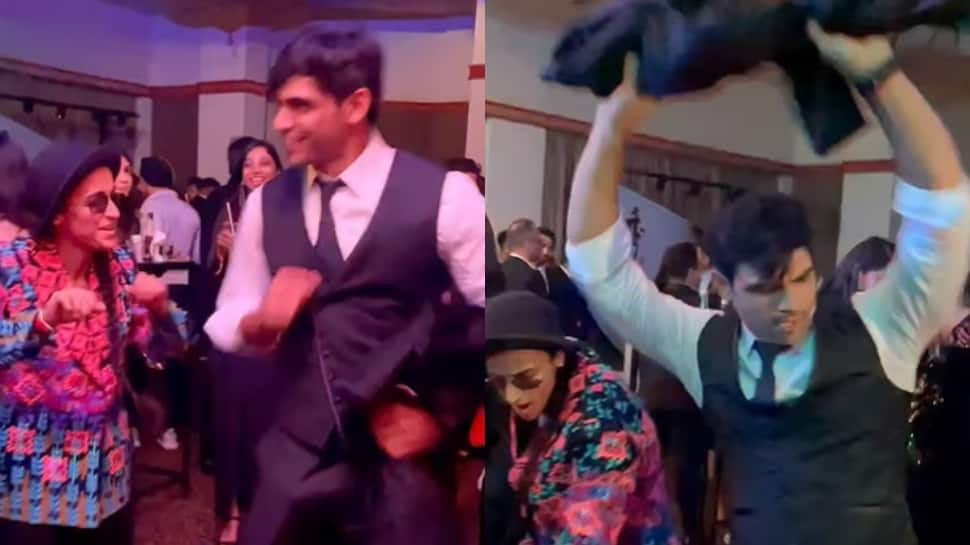 Neeraj Chopra Takes Over The Stage As He Dances On Harrdy Sandhu&#039;s &#039;Bijlee Bijlee&#039; Song - Watch