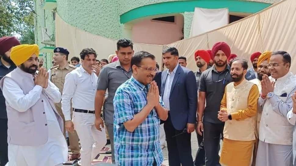 Arvind Kejriwal-Bhagwant Mann In Attendance