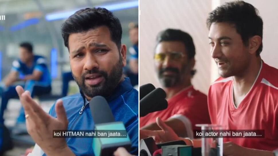 IPL 2023: &#039;2 Saal Mai Ek Hit Movie...,&#039; Rohit Sharma Trolls Aamir Khan - Watch