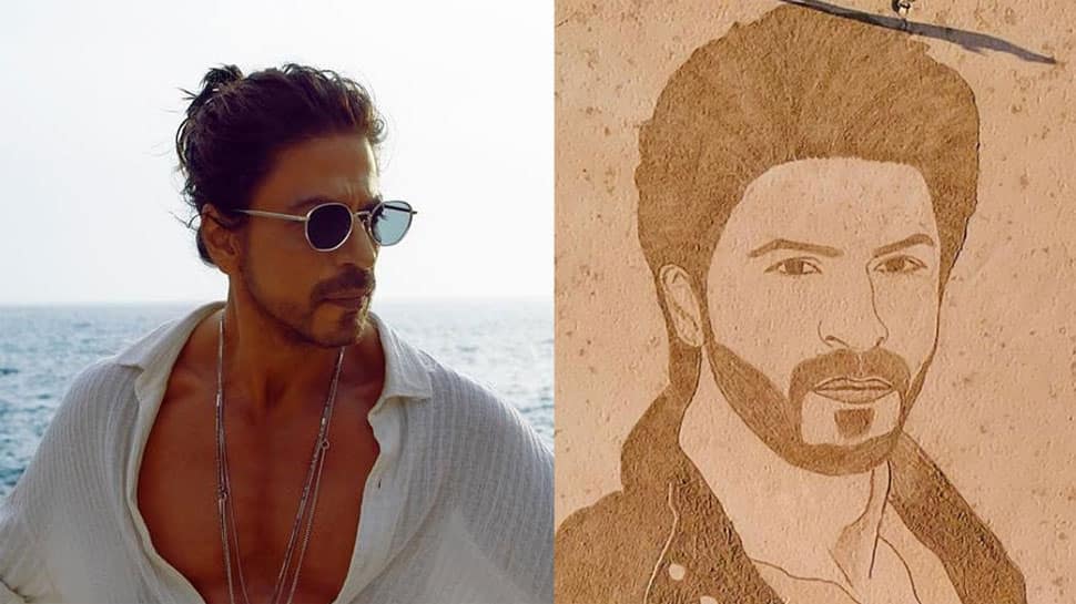 Bollywood Super Star Shahrukh Khan Pencil Sketch By Shivkumar Menon  Drawing Fine Art for Sell