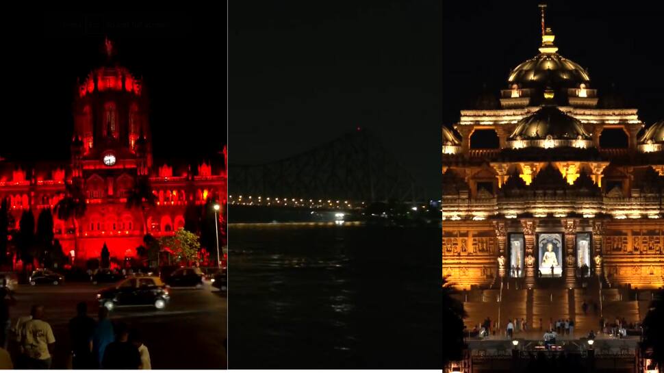 Iconic Monuments In Delhi, Mumbai, Kolkata Turn Their Light Off To Mark Hour Earth Hour 2023 -Watch