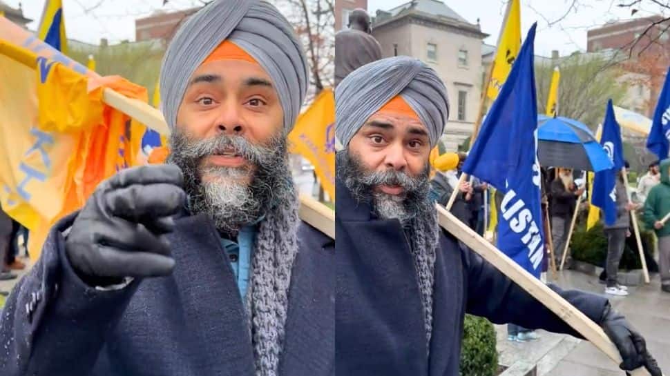 Indian Journalist Claims He Was Attacked, Abused By Pro-Khalistan Supporter In US Outside Indian Embassy - Watch