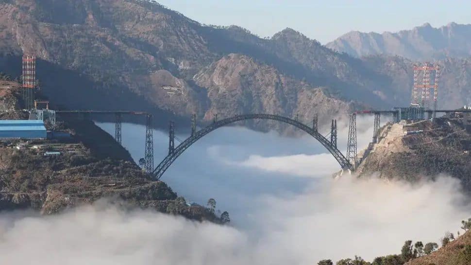 World&#039;s Highest Rail Bridge On Chenab River In J&amp;K To Begin Ops Soon, Confirms Railway Minister