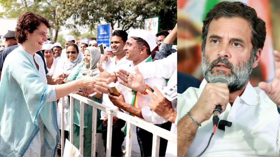 Congress Holds Sankalp Satyagraha At Raj Ghat Against Rahul Gandhi's ...