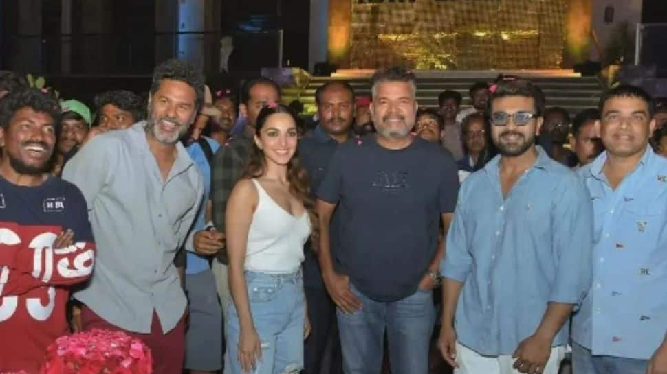 Inside Ram Charan’s Pre-Birthday Bash With Kiara Advani On The Sets Of ‘RC 15’- See Pics 