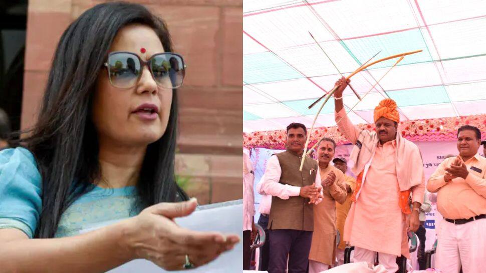 TMC MP Mahua Moitra Shares Pic Of Bilkis Bano&#039;s Rapist On Stage With BJP MLA