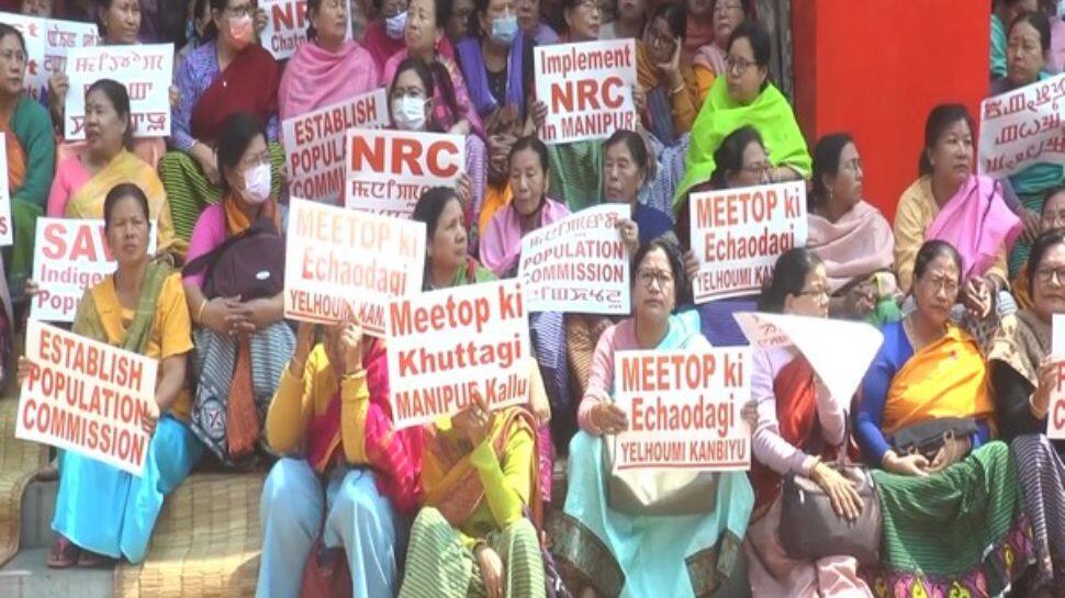 Massive Rally Held In Manipur Demanding NRC Amid Surge In Population Of Unchecked Illegal Immigrants