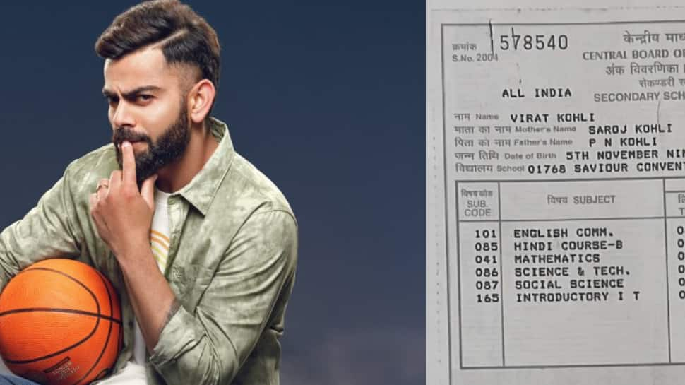 Ahead Of IPL 2023, RCB&#039;s Virat Kohli Shares His 10th Grade Marksheet; See Pic Here