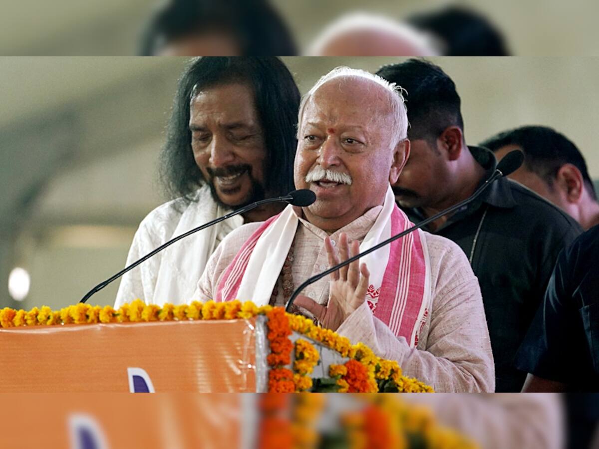 RSS Chief Mohan Bhagwat Says People In Pakistan Unhappy, Believe ...