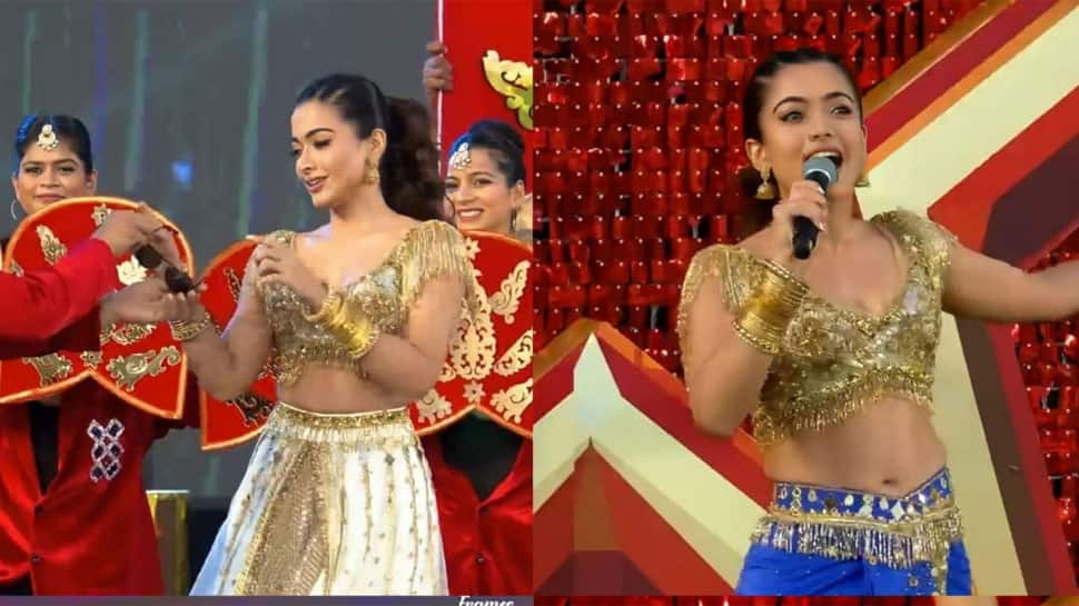 IPL 2023 Opening Ceremony: Rashmika Mandanna Floors Fans With Her Super Energetic Dance Moves On &#039;Naatu Naatu&#039;, &#039;Saami Saami&#039; - Watch