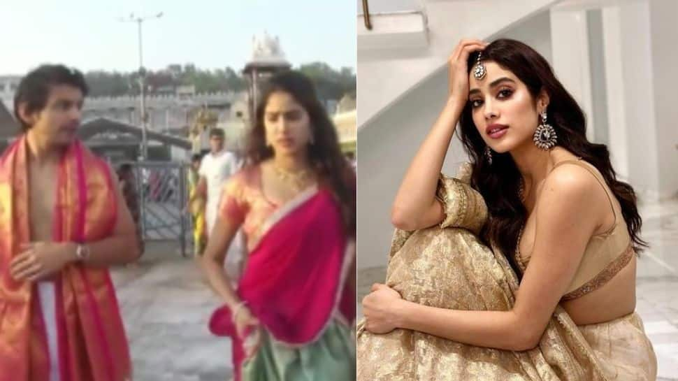 Janhvi Kapoor Seeks Blessings At Tirupati Balaji Temple With Rumoured Boyfriend Shikhar Pahariya- Watch 