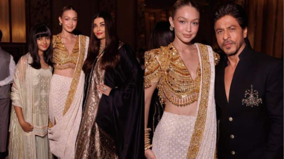 Gigi Hadid Poses With Shah Rukh Khan, Aishwarya Rai; Shares Stills From Her &#039;Unforgettable India Trip&#039;