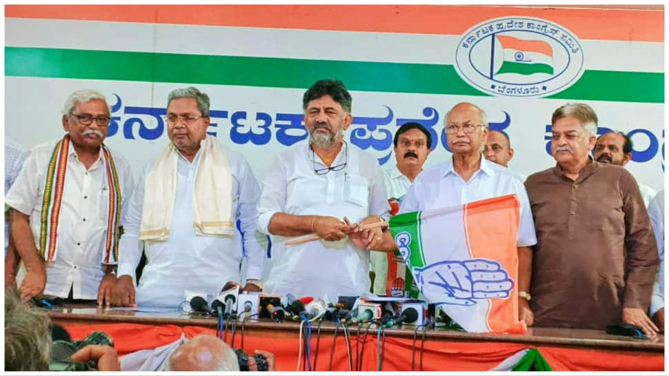 Karnataka Assembly Elections 2023: BJP MLA Gopalakrishna Joins Congress Ahead Polls 