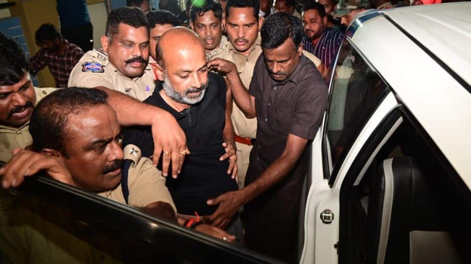 Telangana BJP Chief Bandi Sanjay Kumar Detained Ahead Of PM Narendra Modi’s Visit