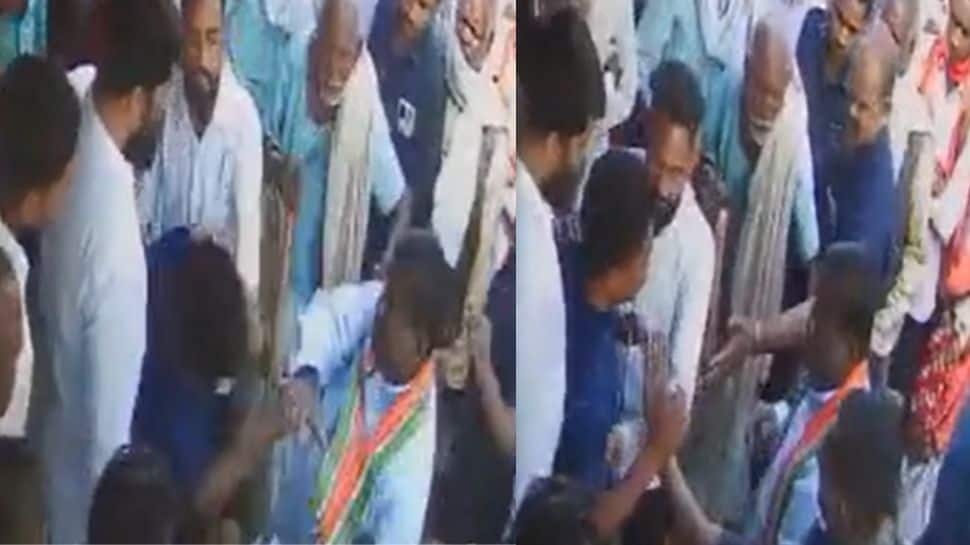 Congress MLA Assaults 2 Cooperative Bank Employees In Chhattisgarh; Video Surfaces