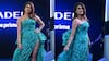 Priyanka Chopra stuns in blue thigh high slit gown 