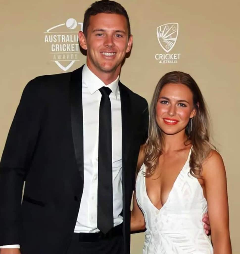 Australia and RCB pacer Josh Hazlewood is married to Cherina Murphy Christian. Cherina is make-up artist by profession. (Source: Instagram)