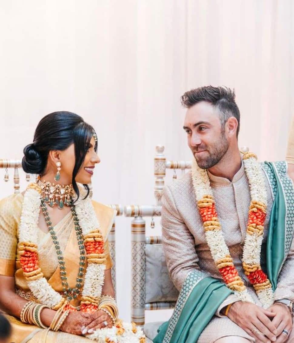 RCB and Australia all-rounder Glenn Maxwell got married to his India-origin girlfriend Vini Raman last year. Vini is a pharmacist by profession in Australia. (Source: Instagram)