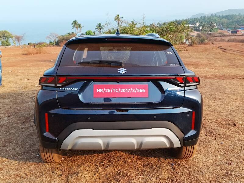 Maruti Suzuki Fronx Detailed Image Gallery: Design, Features, Mileage ...