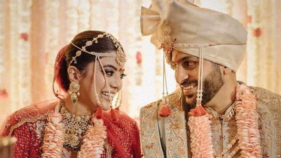 Kolkata Knight Riders all-rounder Shardul Thakur tied the knot with his girlfriend Mittali Parulkar in Mumbai as per Marathi customs in February this year. (Source: Instagram)