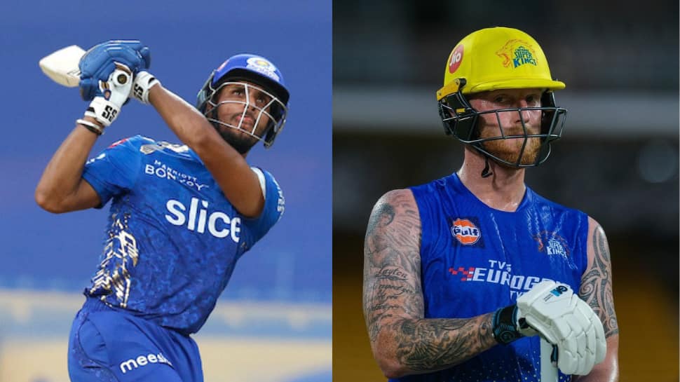 Tilak Varma vs Ben Stokes