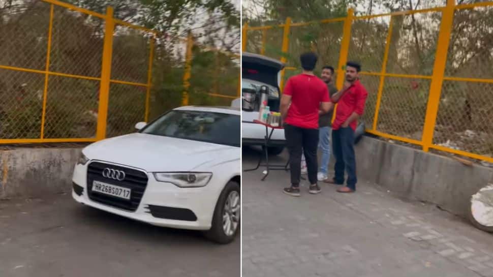 Audi Chai Wala: Mumbai Man Sells Tea Form Luxury Sedan, Video Goes Viral