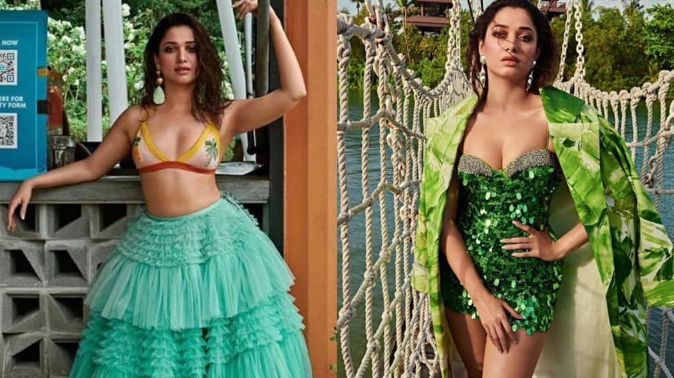 Bf Sexy Tamanna Video - Tamannaah Bhatia Grabs Eyeballs With Her Latest Beach Photoshoot | People  News | Zee News