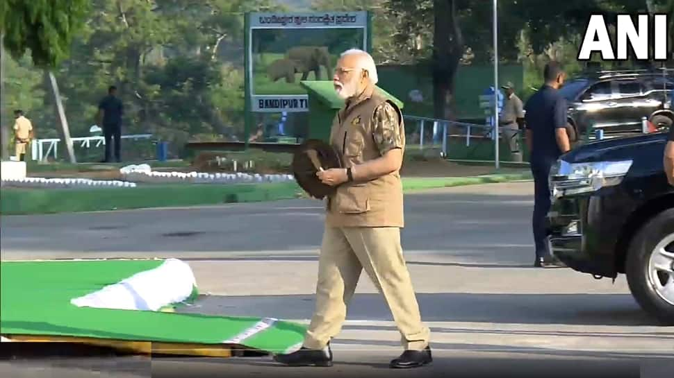 PM Modi At Bandipur National Park