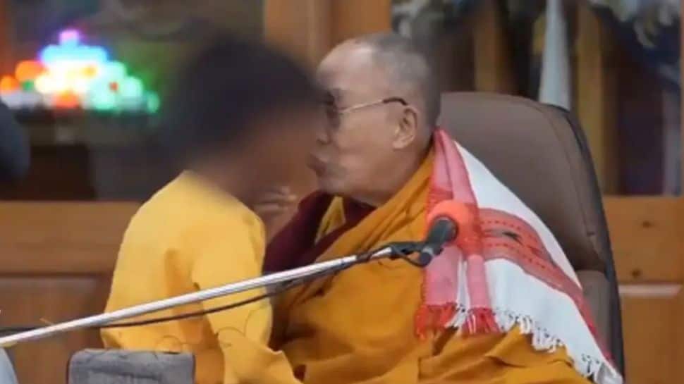 Dalai Lama Video Kissing Boy On Lips, Asking Him To ‘Lick His Tongue’ Sparks Outcry