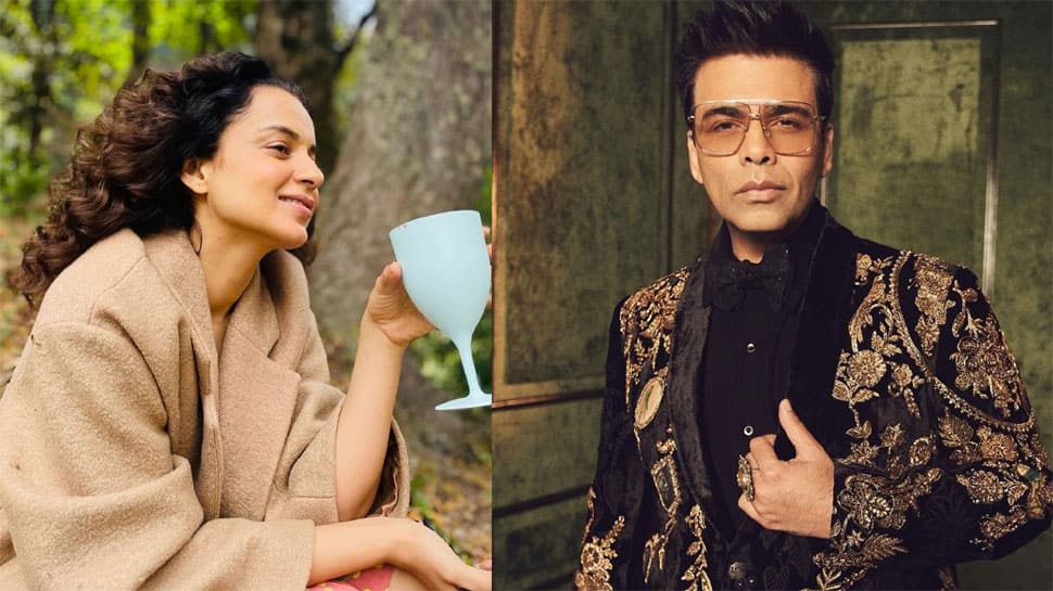 Kangana Ranaut Attacks Karan Johar Again, Accuses Him Of Bullying Her With Nepo Mafia