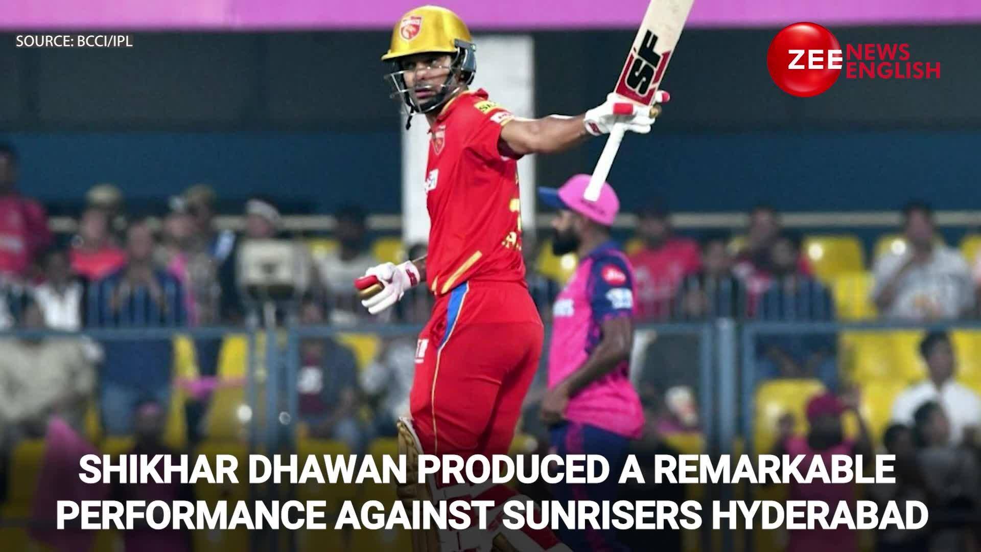 IPL 2023 Shikhar Dhawan is only the second batter in IPL history to