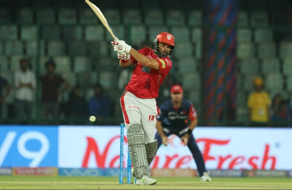 Kings XI Punjab (now Punjab Kings) skipper Yuvraj Singh had hit a 119m six in IPL 2009 edition. (Source: Twitter)