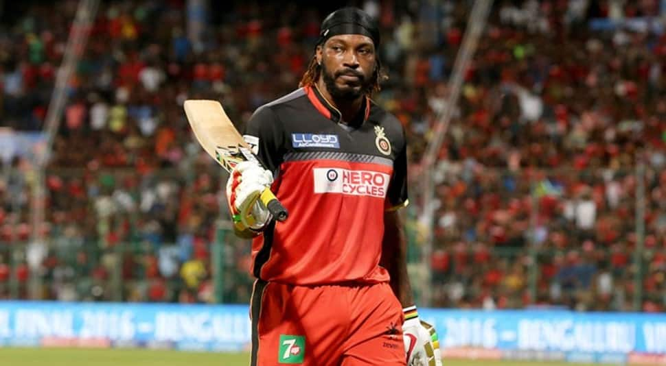 Former Royal Challengers Bangalore opener Chris Gayle had hit a 119m six in IPL 2013. Former New Zealand batter Ross Taylor had also hit a 119m for RCB in IPL 2008. (Source: Twitter)