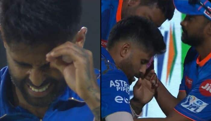 Suryakumar Yadav Suffers Eye Injury While Attempting Axar Patel&#039;s Catch - Watch Video