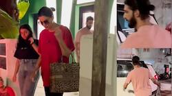 Sushmita Sen Goes Shopping With Ex-Boyfriend Rohman Shawl And Daughter Alisah 