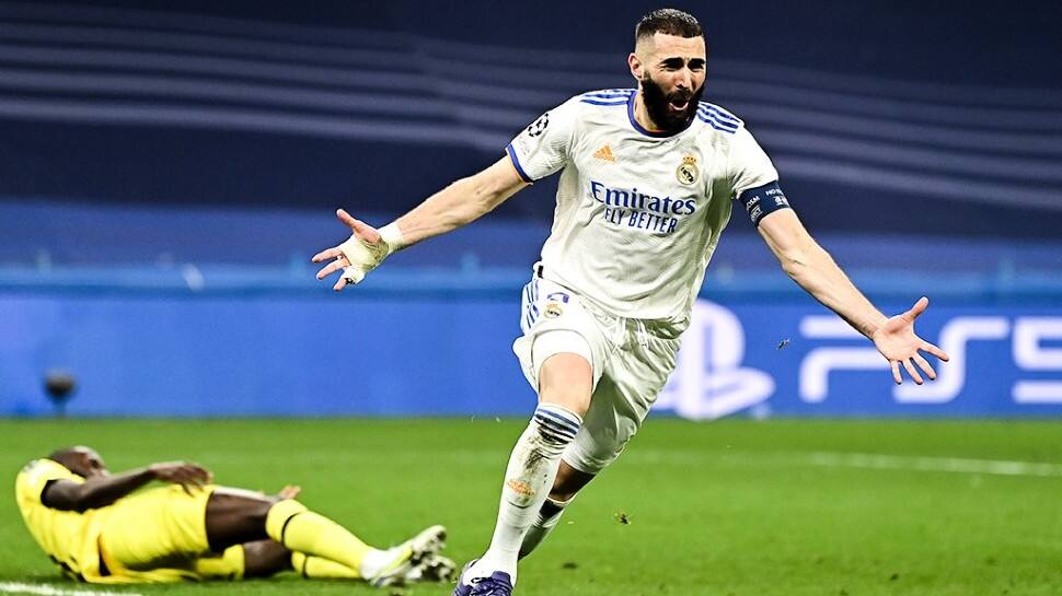 UEFA Champions League 2023 QF 1st Leg: Karim Benzema, Vinicius Jr Star In Real Madrid Win Over 10-Man Chelsea